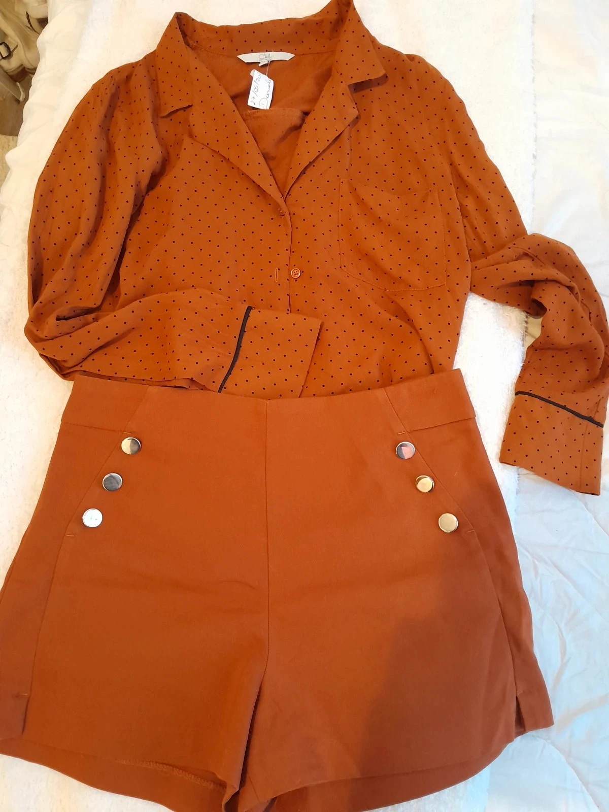 Superb Shorts, size 38, Rust Color, Brand Pimkie – photo 8